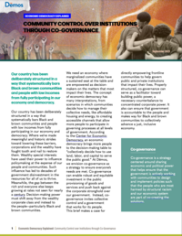 Cover of cogovernance explainer