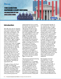The Case for Court Reform cover