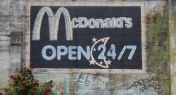 McDonald's wall painting