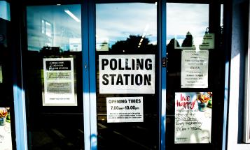 Polling Station Door