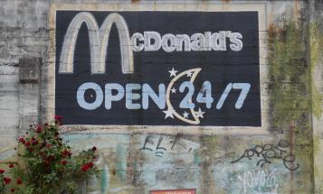McDonald's wall painting