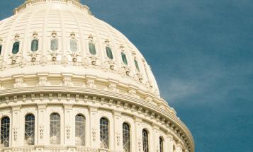 The US Capitol in Washington, DC. 