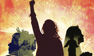 Cover of We Vote We Count with focus on people