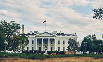 White House from ground level