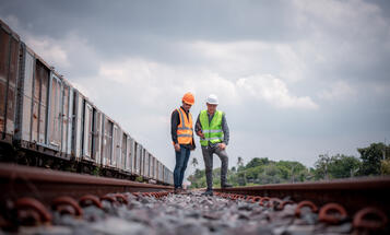 Railroad workers