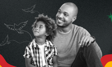 Juneteenth – A picture of a father and child