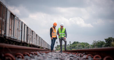 Railroad workers