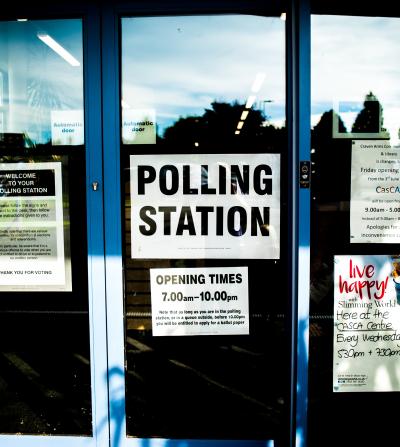 Polling Station Door