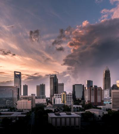 Charlotte city skyline