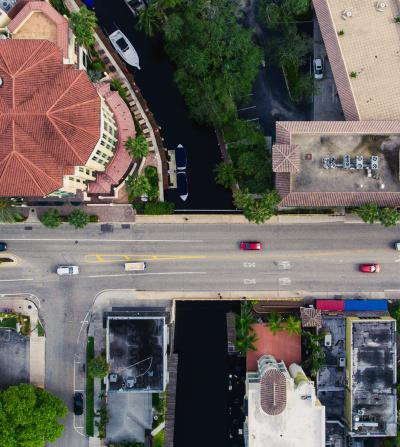 Fort Lauderdale view from overhead