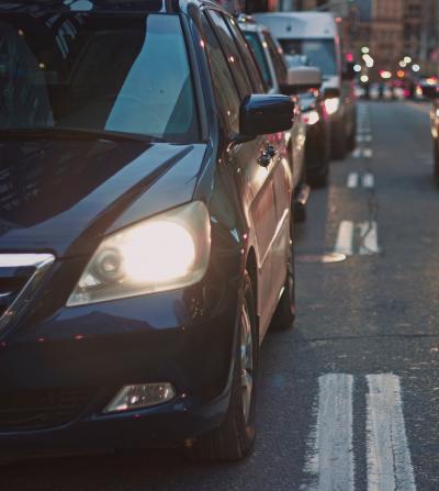 Pictures of cars in traffic