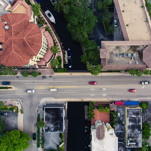 Fort Lauderdale view from overhead