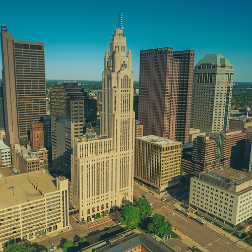 Columbus Ohio skyline