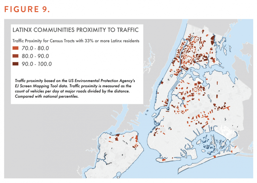 Figure 9. Traffic Exposure for Latinx Communities