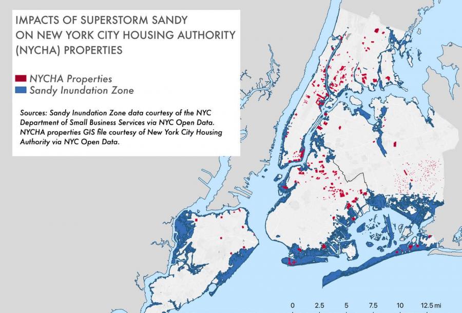 Impacts of Superstorm Sandy on New York City Housing Authority (NYCHA) Properites